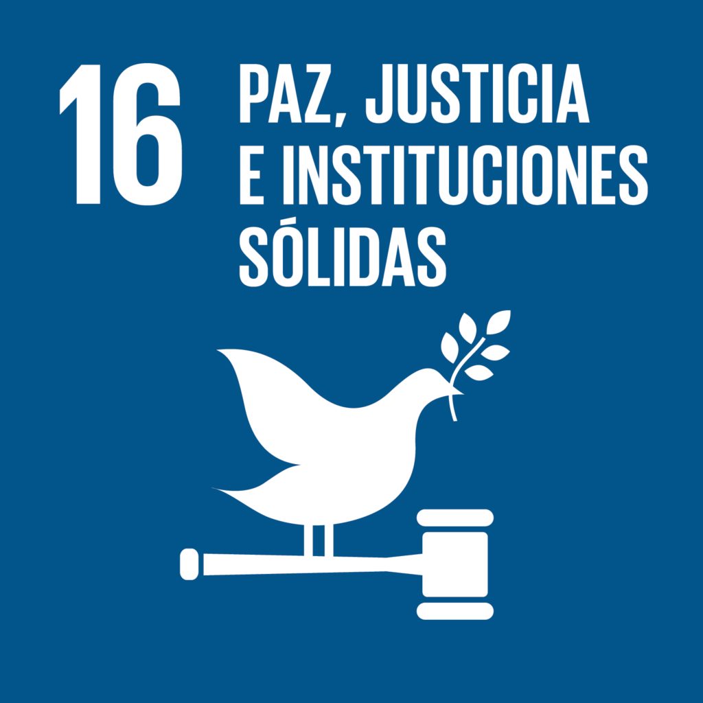 ODS 16 - Paz, justicia e instituciones sólidas