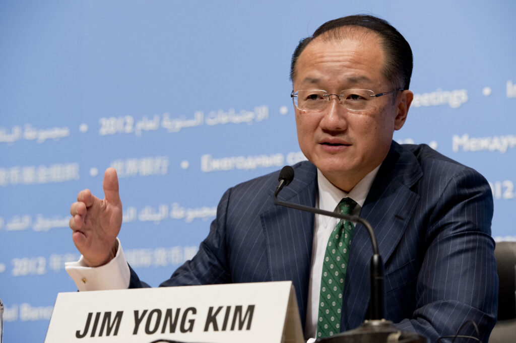 World Bank President Jim Yong Kim Press Conference at the 2012 Tokyo IMF and World Bank Annual Meetings World Bank President Jim Yong Kim Press Conference at the 2012 Tokyo IMF and World Bank Annual Meetings. Photo by Ryan Rayburn/World Bank