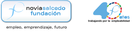Fundación Novia Salcedo. Empleo Emprendizaje, futuro.