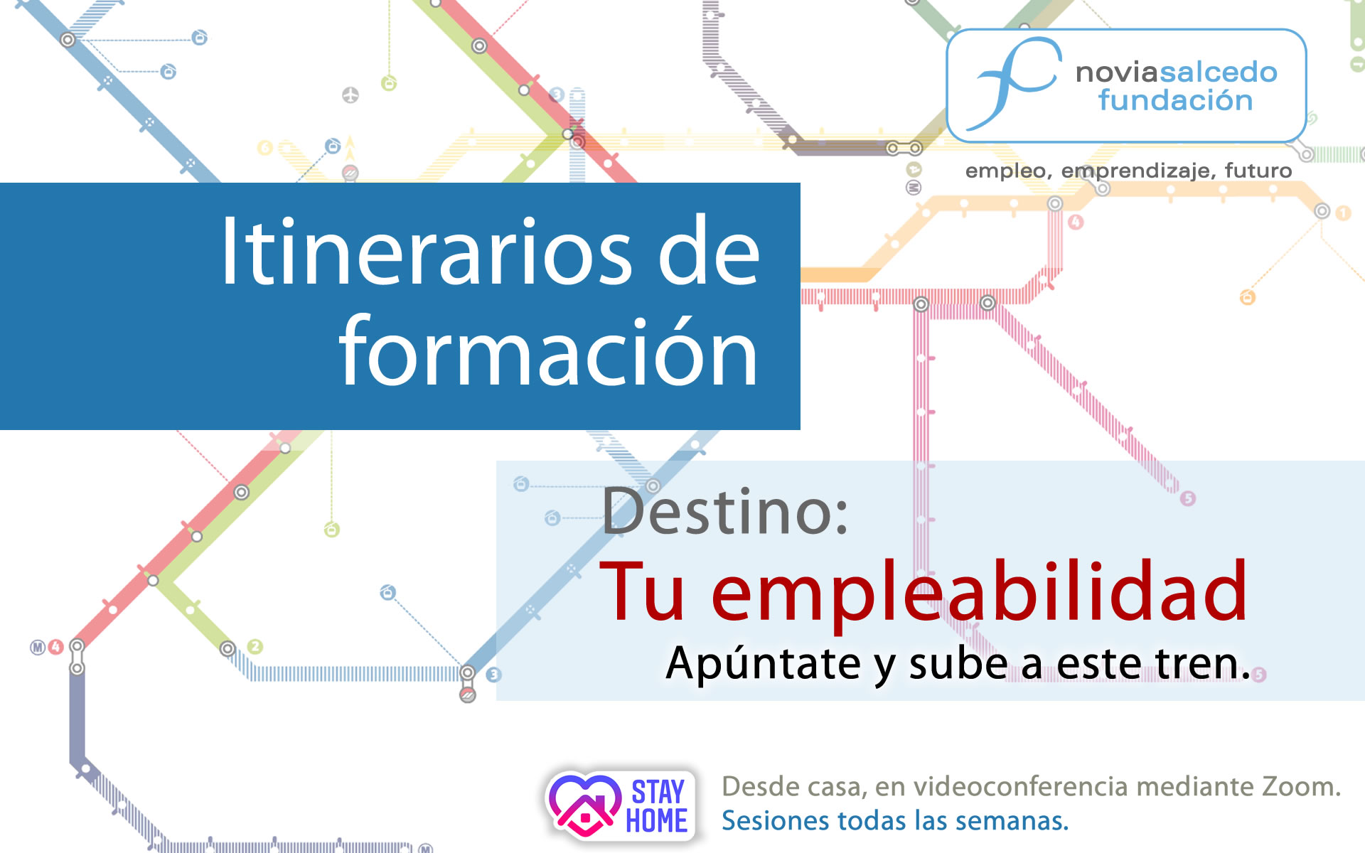 Fundación Novia Salcedo. empleo, emprendizaje, futuro.