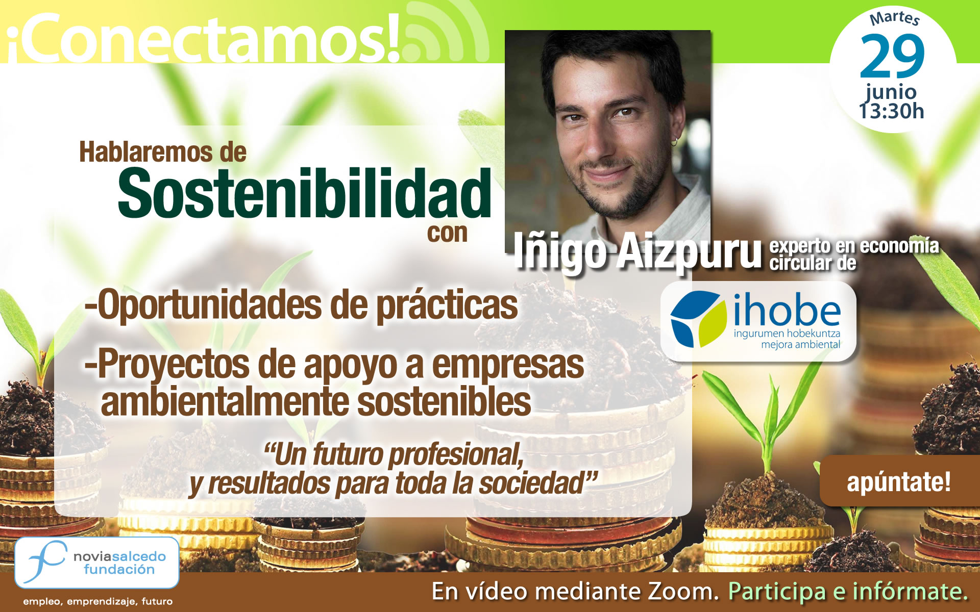 Fundación Novia Salcedo. empleo, emprendizaje, futuro.