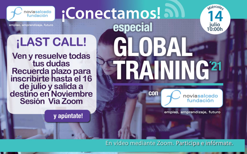 Becas global Training con Fundación Novia Salcedo