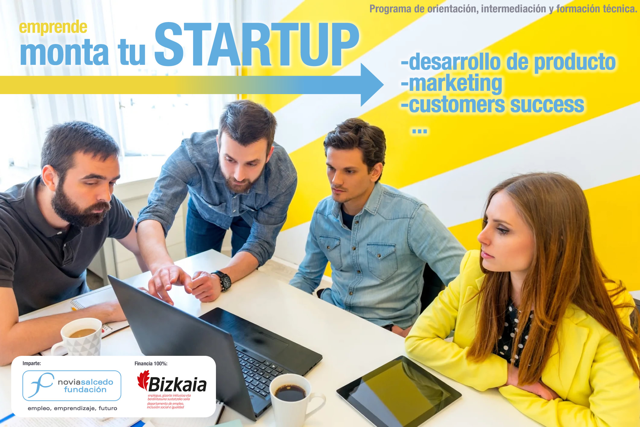 Fundación Novia Salcedo. empleo, emprendizaje, futuro.