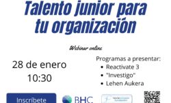 Basque Health Cluster. Ayudas a la contratación para incorporar al talento joven.
