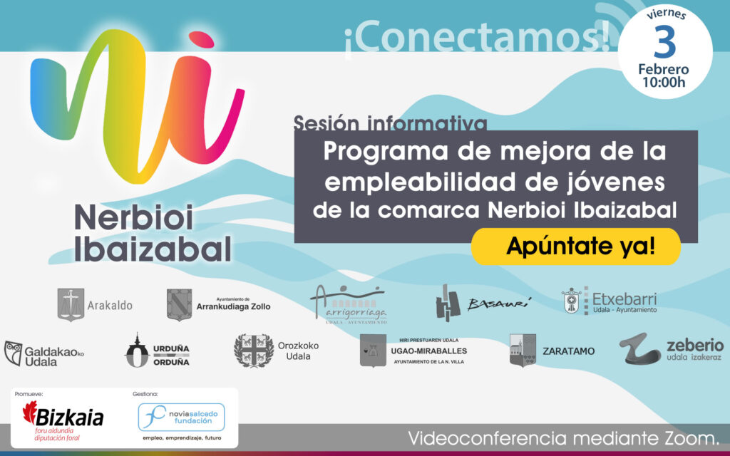 Conectamos! Programa de mejora de la empleabilidad de jóvenes de la comarca de Nerbioi Ibaizabal