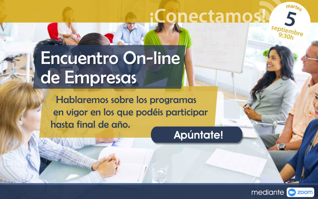 Conectamos encuentro online con empresas 5 de septiembre 2023