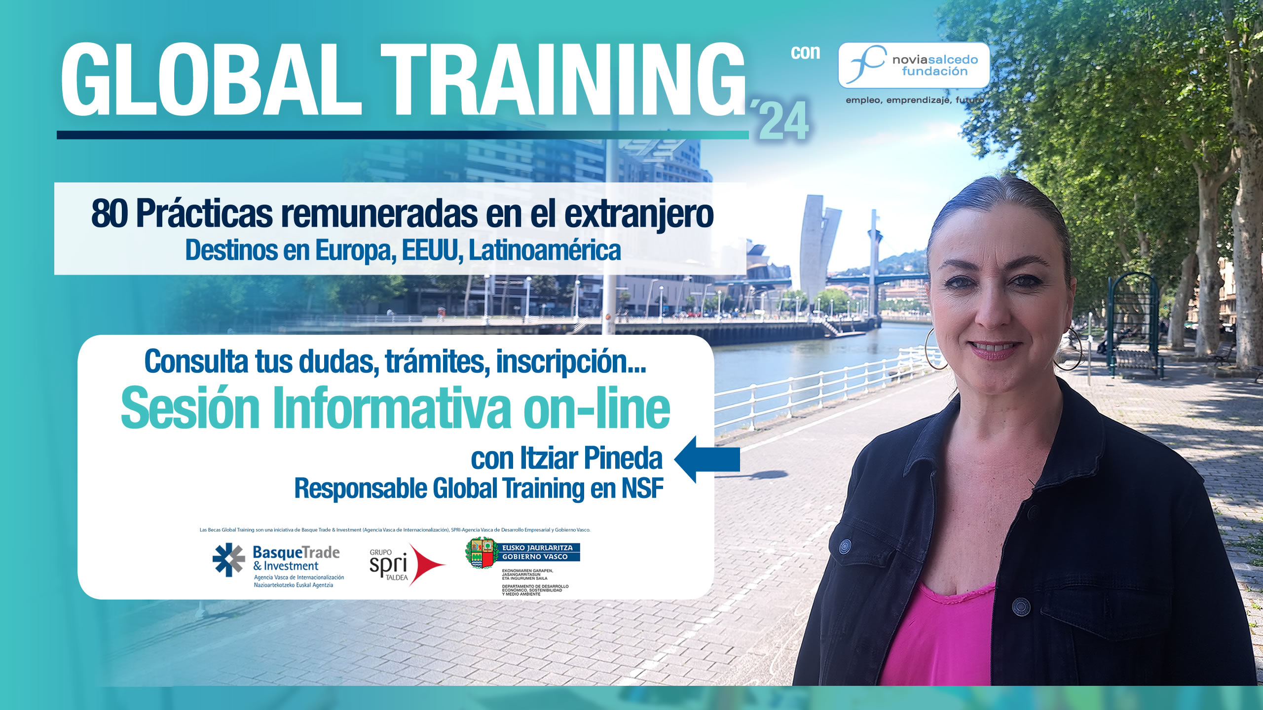 Fundación Novia Salcedo. empleo, emprendizaje, futuro.