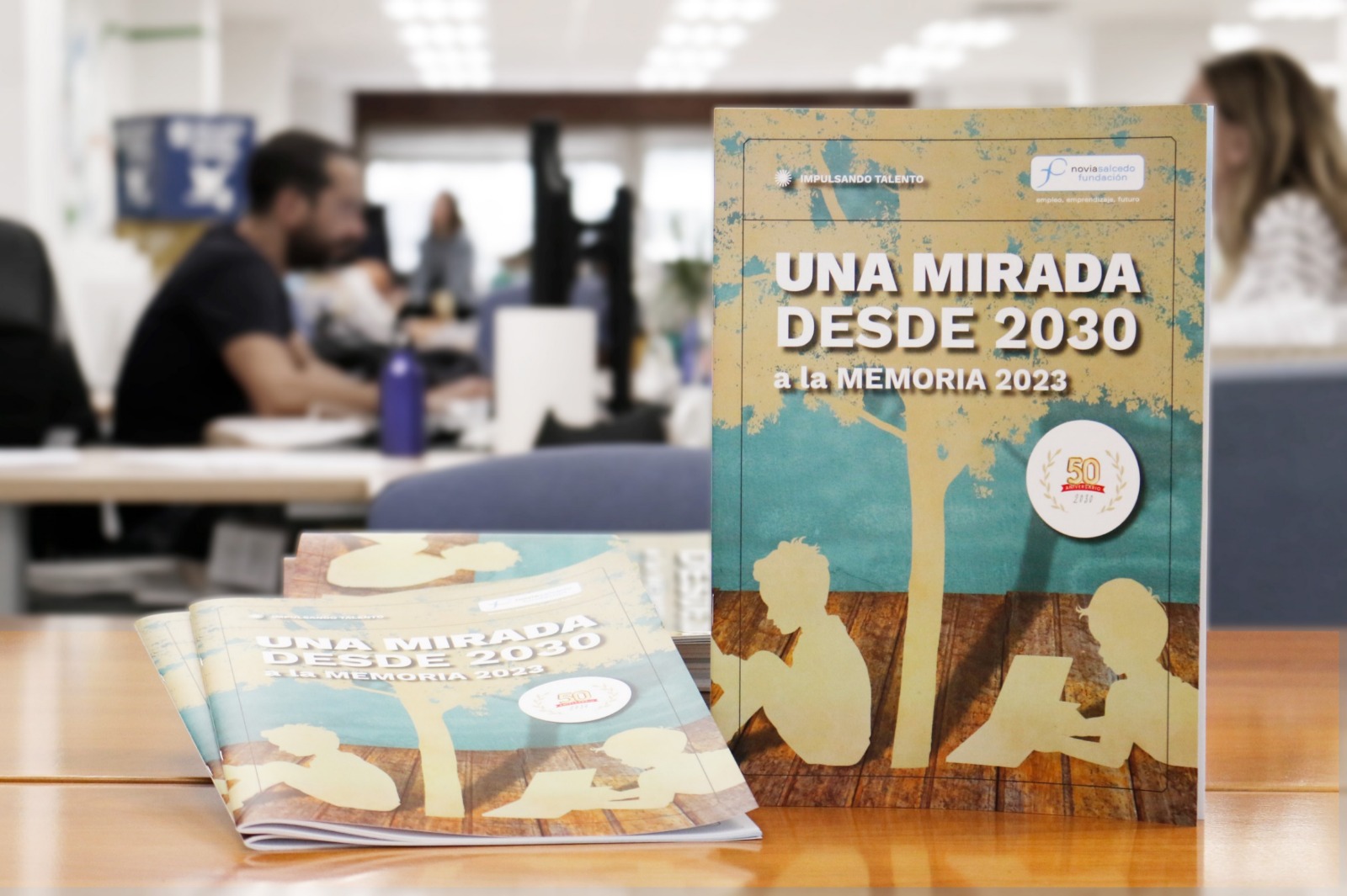 Fundación Novia Salcedo. empleo, emprendizaje, futuro.