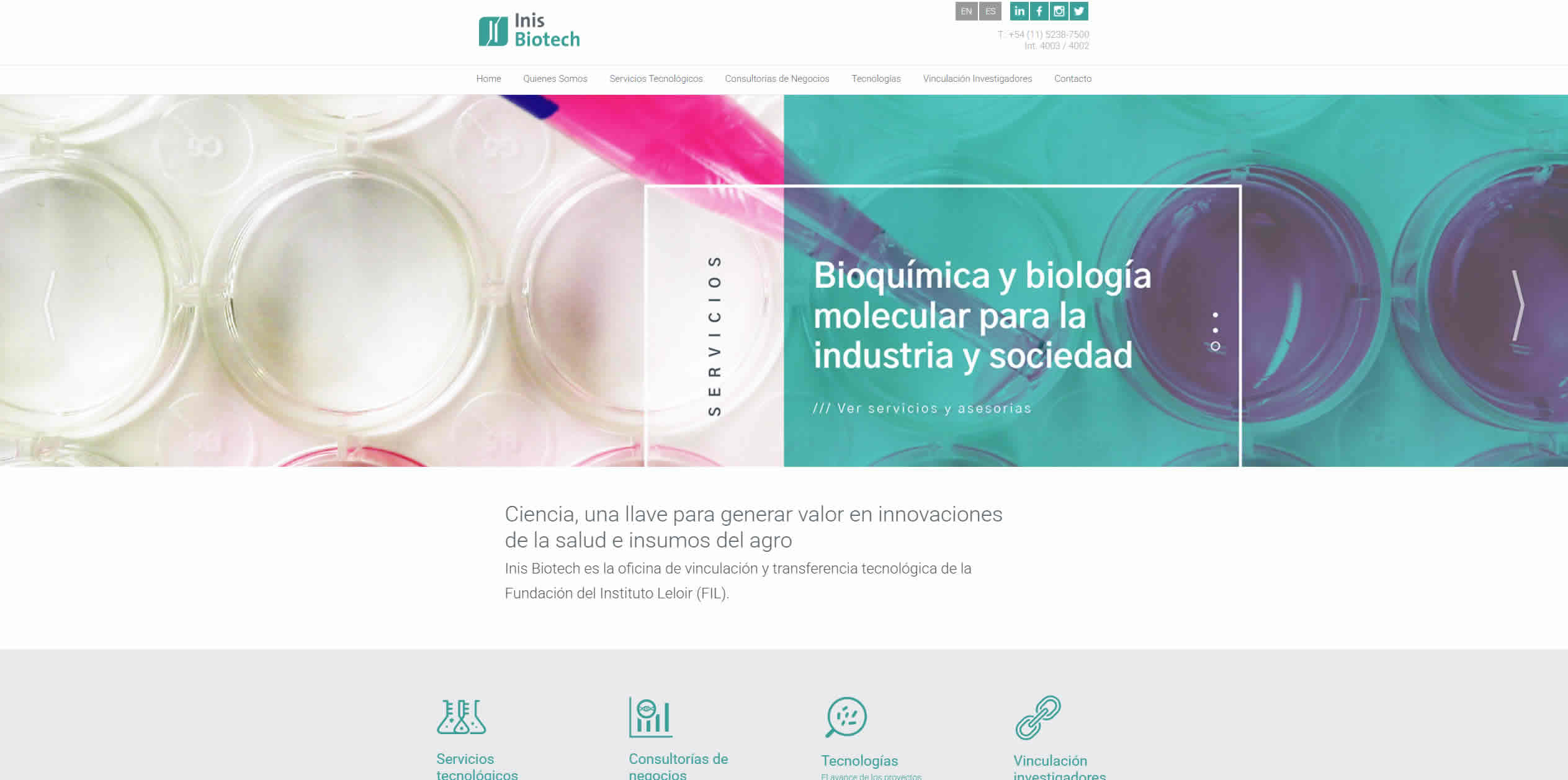 Becas Global Training Prácticas profesionales remuneradas en Inis Biotech con Fundación Novia Salcedo