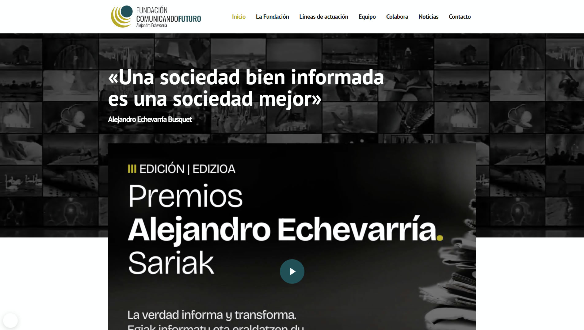 Prácticas profesionales remuneradas en Fundación Comunicando futuro Alejandro Echevarria con Fundación Novia Salcedo