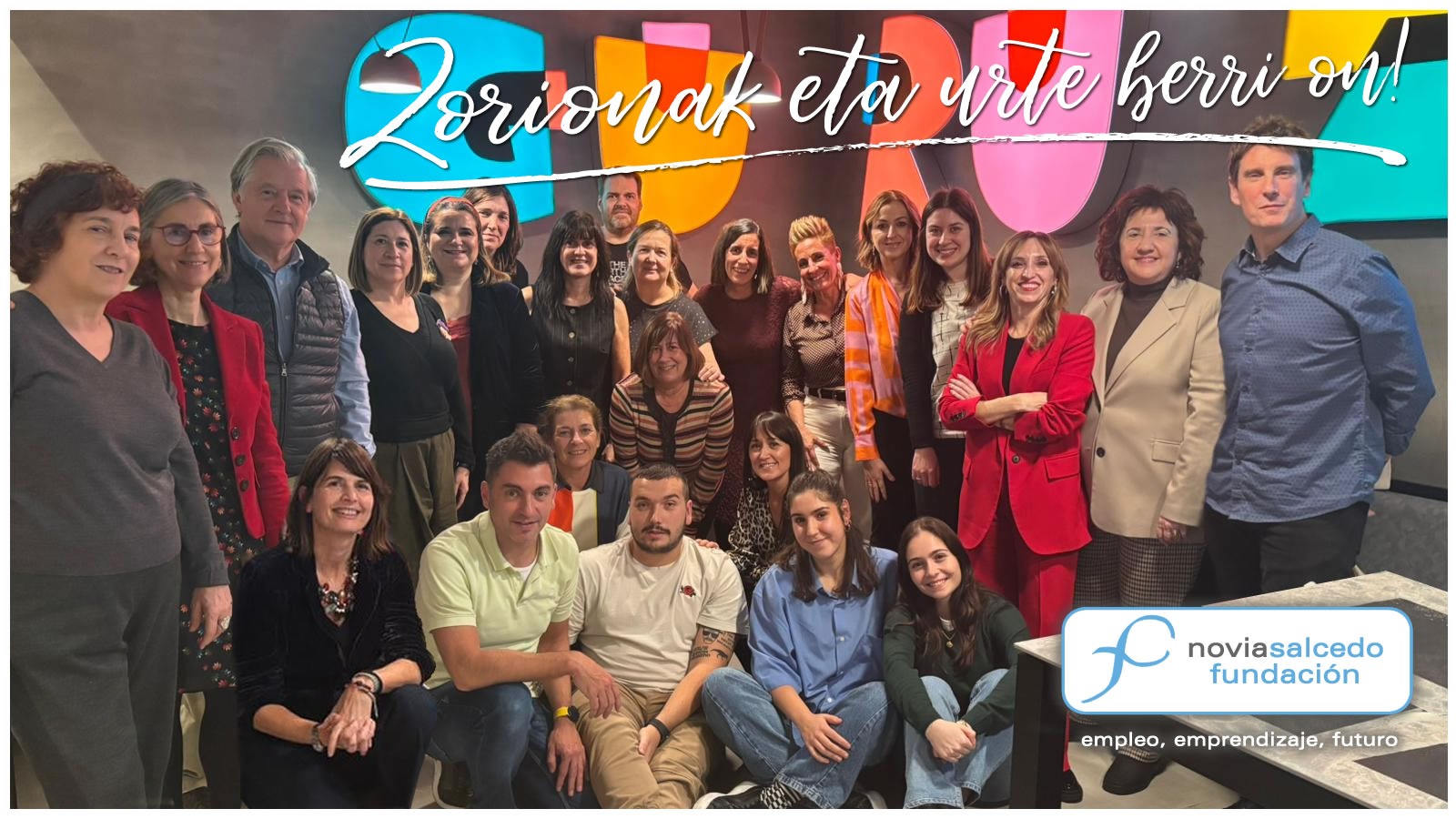 Fundación Novia Salcedo. empleo, emprendizaje, futuro.