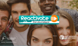 Reactívate 2026. Un programa de mejora de la empleabilidad de Fundación Novia Salcedo. Patrocina Gobierno Vasco, Departamento de economía, empleo y trabajo.