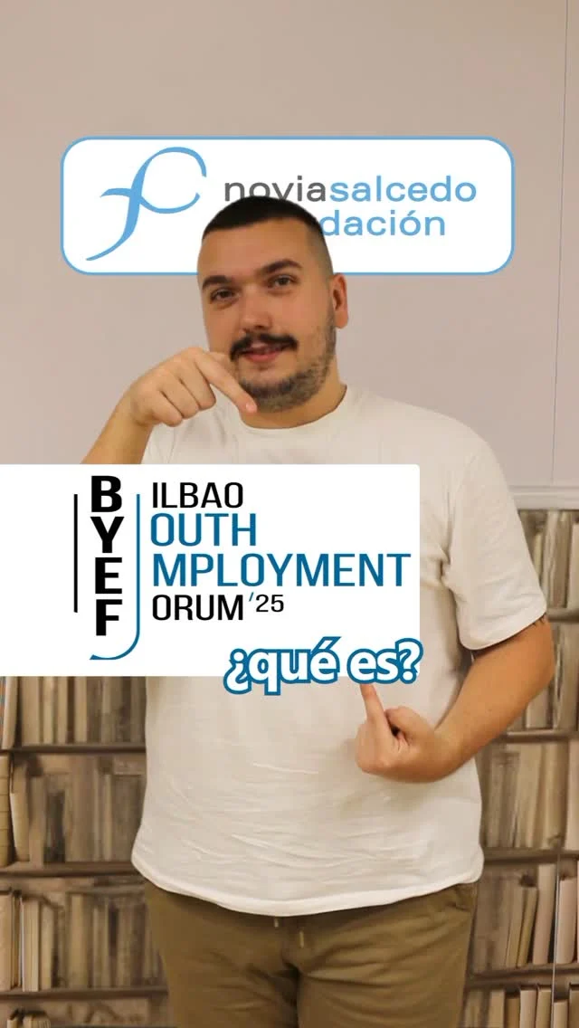 🚀 ¡Vuelve el BYEF!

Por decimotercera vez desde Novia Salcedo organizamos el Bilbao Youth Employment Forum, patrocinado por @bilbao_udala y @ekonomiaejgv.

💡 Un punto de encuentro imprescindible para quienes creemos en un futuro con oportunidades para la juventud.

Si eres joven, empresa, profesional de la orientación o representas a una institución vinculada al empleo juvenil, esto te interesa.

🤝 En el #BYEF2025 podrás:

✔️ Conectar con jóvenes y empresas.
✔️ Participar en hackathones.
✔️ Reinventar los procesos de búsqueda y ferias de empleo.
✔️ Ampliar tu red de contactos.

Este año damos un paso más:

📍 Araba y Gipuzkoa acogerán dos jornadas previas
🎯 El cierre será en Bilbao

Primer encuentro: 14 de mayo en Gipuzkoa.

✍️ Apúntate a través del enlace en nuestro perfil.

Porque el futuro del empleo juvenil se construye en comunidad.

---

🚀 BYEF bueltan da!

Hamairugarren aldiz Novia Salcedo Fundazioak Bilbao Youth Employment Forum antolatzen dugu, @bilbao_udala -ren eta @ekonomiaejgv - ren babesarekin.

💡 Gazteentzako aukerak izango dituen etorkizun batean sinesten dugunontzat, ezinbesteko topagunea.

Gaztea bazara, enpresa bat ordezkatzen baduzu, orientazio arloko profesionala bazara edo gazteen enpleguarekin lotutako erakunderen batean ari bazara, honek badu zuretzat interesa.

🤝 #BYEF2025 foroan, honako hau egin ahal izango duzu:

✔️ Gazteekin eta enpresekin konektatu.
✔️ Hackathonetan parte hartu.
✔️ Enplegu-bilaketa eta lan-azokak berrasmatu.
✔️ Zure kontaktu-sarea zabaldu.

Aurten urrats bat gehiago egingo dugu:

📍 Araban eta Gipuzkoan jardunaldi bana egingo dugu lehenik
🎯 Eta amaiera Bilbon izango da

Lehen topaketa: maiatzaren 14an, Gipuzkoan.

✍️ Eman izena gure profileko estekaren bidez.

Gazteen enpleguaren etorkizuna komunitatean eraikitzen da.

#BYEF2025 #Juventud #EmpleoJuvenil #Oportunidades #Networking #TalentoJoven #Araba #Gipuzkoa #Bizkaia