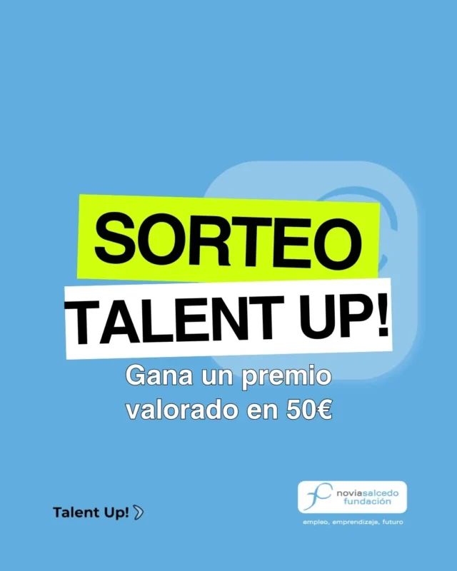 🎉 ¡SORTEO! 🎉

¿Quieres llevarte un regalo valorado en 50 €?

¡Participar es muy fácil y el premio puede ser tuyo este miércoles en el Talent UP! de Donostia!

✨ ¿Qué tienes que hacer?

✅ Síguenos
💬 Comenta esta publicación
📲 Comparte el sorteo en tu storie
📌 Etiquétanos para que podamos verla

📍 Anunciaremos de manera presencial quién ha ganado el miércoles 14 de mayo durante Talent UP! en el Campus de Donostia del Parque Tecnológico de Euskadi.

¡Apúntate al evento a través del enlace en nuestro perfil y llévate un regalito!

---

🎉 ZOZKETA! 🎉

🎁 50 €-ko opari bat irabazi nahi duzu?

Parte hartzea oso erraza da, eta sari hau zurea izan daiteke asteazken honetan Talent UP! Donostian!

✨ Zer egin behar duzu?

✅ Jarrai iezaguzu
💬 Iruzkindu argitalpen hau
📲 Partekatu zozketa zure storien bidez
📌 Aipatu gaitzazu, ikusi ahal izateko

📍 Maiatzaren 14an, asteazkena, Talent UP! ekitaldian bertan jakinaraziko dugu zein den irabazlea, Donostiako Euskadiko Parke Teknologikoko Campusean.

🔗 Eman izena gure profileko estekan eta jaso zure oparitxoa!

#TalentUP #Sorteoa #Gazteak #Donostia #Ekitaldia #NoviaSalcedo