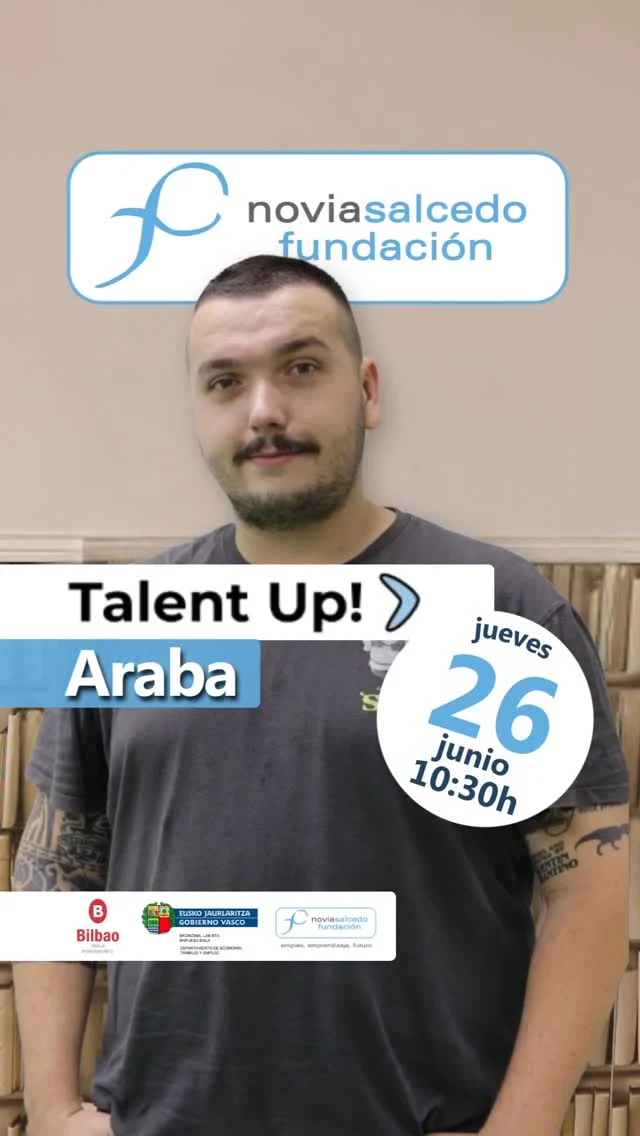 🎯 Seguimos construyendo el camino hacia el BYEF.

Este jueves 26 ven a protagonizar el Talent UP! Araba.

Una jornada para impulsar carreras, conectar talento joven y generar oportunidades reales con el apoyo de @bilbao_udala y @ekonomiaejgv.

📍 Networking con empresas del territorio
📍 Microformaciones en videocurrículum y vídeo-oferta
📍 Dinámicas sobre empleo y juventud

📅 26 de junio | 10:30–12:30

📍 Colegio de Ingenieros Industriales de Araba – Vitoria-Gasteiz (Calle Bizkaia, 2)

👉 Apúntate a través del enlace en nuestro perfil.

---

🎯 BYEFerako bidea eraikitzen jarraitzen dugu.

Ostegun honetan, hilak 26, zatoz Talent UP! Araba-ko protagonista izatera.

Lanbide-karrerak bultzatzeko, talentu gaztea konektatzeko eta benetako aukerak sortzeko jardunaldia, @bilbao_udala-ren y @ekonomiaejgv-ren laguntzarekin.

📍 Lurraldeko enpresekin networkinga 
📍 Mikroformakunrzak bideobakikululean eta bideo-eskaintzan
📍 Enpleguari eta gazteriari buruzko dinamikak

📅 Ekainak 26 | 10:30–12:30

📍 Arabako Industria Ingeniarien Elkargoa – Vitoria-Gasteiz (Bizkaia Kalea, 2)

👉 Eman izena gure profileko estekaren bidez.

#TalentUpAraba #EmpleoJuvenil #Oportunidades #Formación #BYEF2025 #VitoriaGasteiz