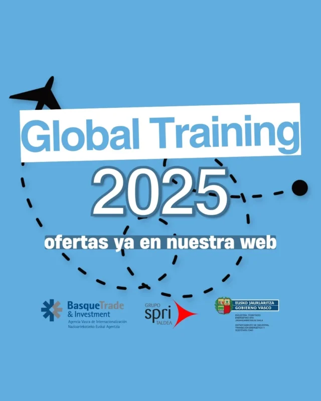 🌍 ¿Quieres salir de tu zona de confort y lanzarte a una experiencia internacional?

Las Becas Global Training te permiten afrontar nuevos retos profesionales y personales en el extranjero.

Estas Becas son una iniciativa de Basque Trade & Investment / Agencia Vasca de Internacionalización, Grupo SPRI - Agencia Vasca de Desarrollo Empresarial y Gobierno Vasco.

El programa Global Training se gestiona a través de varias entidades beneficiarias.

✈️ Portugal, Perú, Alemania, Costa Rica, Bélgica, Uruguay...

Cualquiera de ellos puede ser tu próximo destino.

🔎 Explora todas las ofertas en nuestra web a través del enlace en juestro perfil e inscríbete en la que más te motive.

🗓️ Y si tienes dudas, el lunes 21 a las 12:00 organizamos una sesión informativa online.

Haz la maleta y gana experiencia internacional.

---

🌍 Zure konfort-eremutik atera eta nazioarteko esperientzia bati ekin nahi diozu?

Global Training bekei esker, erronka profesional eta pertsonal berriei aurre egin diezaiekezu atzerrian.

Beka hauek Basque Trade & Investment / Agencia Vasca de Internacionalización, Grupo SPRI - Enpresen Garapenerako Euskal Agentzia eta Eusko Jaurlaritzaren ekimena dira.

Global Training programa hainbat erakunde onuradunen bidez kudeatzen da.

✈️ Portugal, Peru, Alemania, Costa Rica, Belgika, Uruguai...

Horietako edozein izan daiteke zure hurrengo helmuga.

🔎 Ikusi eskaintza guztiak gure webgunean profileko estekaren bidez, eta eman izena gehien motibatzen zaituenean.

🗓️ Eta zalantzarik baduzu, astelehenean, hilak 21, 12:00etan, online informazio-saio bat antolatuko dugu.

Egin maleta eta irabazi nazioarteko esperientzia.

#GlobalTraining #BecasInternacionales #ExperienciaInternacional #OportunidadesLaborales #TalentoVasco #TrabajarEnElExtranjero